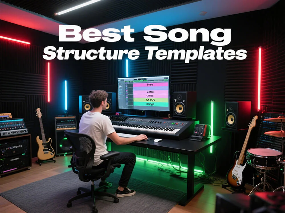 A modern digital illustration of a music producer working in a studio (1).jpg